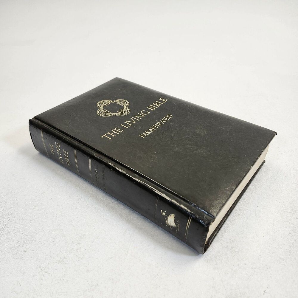 The Living Bible Paraphrased Red Letter Concordance Tyndale 1979